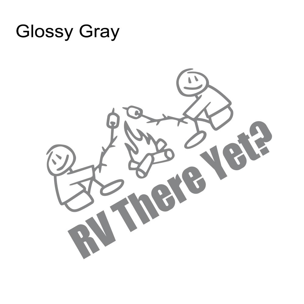 Funny RV There Yet Camping Decor Stickers for SUV Camper RV Van Motorhome Caravan Vinyl Decal Decoration Auto Tuning Accessories