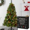 Christmas Tree Ornament Gym Advents Calendar Fitness Equipment Calendar  Festival Party Supplies