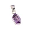 Natural Pink Amethyst Gemstone 925 Solid Sterling Silver Jewelry Pendant 1" P5c62