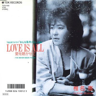 7inch Record MEGUMI SHIINA  Love Is AllAi Wo Kikasete   Slow T07S1082 TDK 1986 Japan Japanese PopRock Used