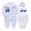 Herbst Langarm Baumwoll-Body für Babys & Kleinkinder (0-1 Jahr) mit Druckknöpfen im Schritt