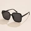 UV Protection Lightweight Comfortable Durable High Quality Stylish Retro Trendy Square Shaped Female Women Sun Glasses