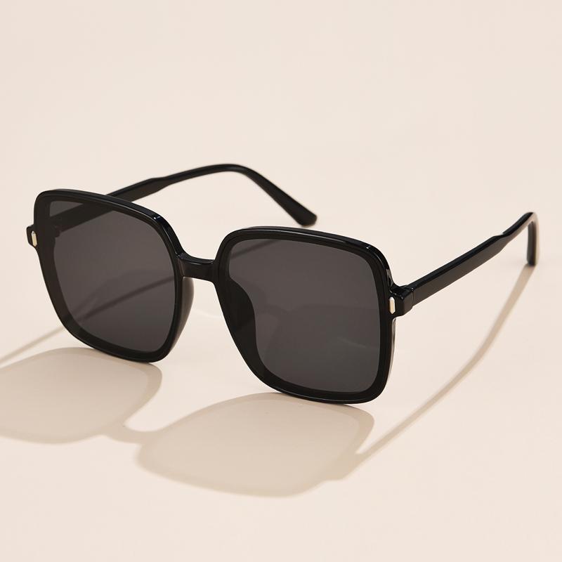 UV Protection Lightweight Comfortable Durable High Quality Stylish Retro Trendy Square Shaped Female Women Sun Glasses