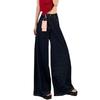 Women's Cowboy Straight Leg Pants High Waisted Versatile Deep Blue Loose Wide Leg Jeans