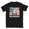Trump 2024 BLESSED TRUMP Pro-Trump Anti-Democrat Classic Fit T-Shirt