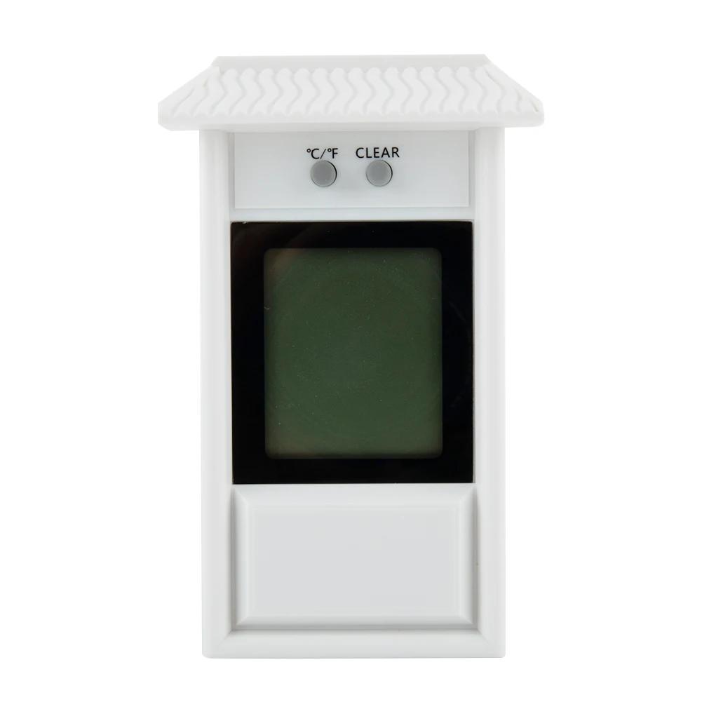Digital Thermometer Thermometer Indoors And Outdoors Use White 20 50 High Quality 0 1 AAA Battery Black Plastic