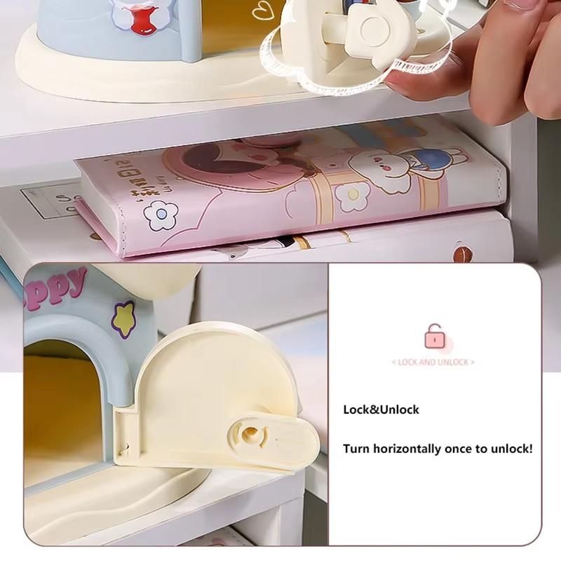 Mushroom House Savings Bank High Beauty Small House Creative Access Unbreakable Large Capacity Piggy Bank Diy Desktop Decoration