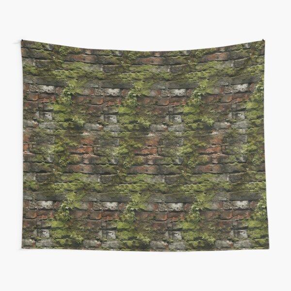 Brick Wall Tapestry Worn Out Brick Wall Design Vintage Architecture Pattern Tapestry Wall Hanging Home Living Room Dorm Decor