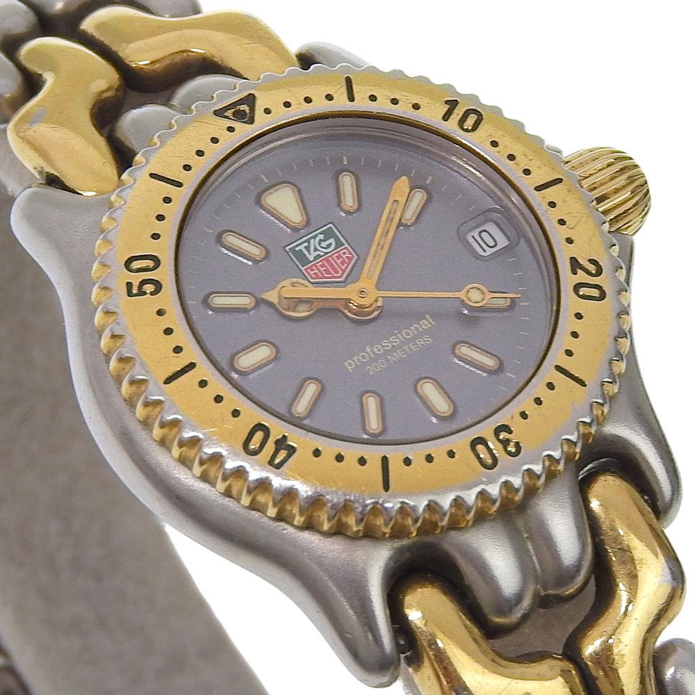TAG HEUER Cell professional Watches S95.208M grayDial Stainless Steel Quartz Analog display Women Used