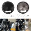 Universal 5.75inch Motorcycle Light Cover Rustproof Aluminum Designs Motorcycles Headlight Shell Suitable for Bike