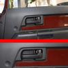 Mattschwarze Innen-Türgriff-Abdeckung Zierleiste für Toyota FJ Cruiser 2007-