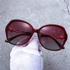 Designer Oval Sunglasses Women New Fashion Crystal Sun Glasses Female Gradient Lens Elegant Ladies Round Sunglasses