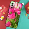 Tulips Flower Case For Samsung Galaxy A55 A35 A15 A54 A34 A14 A52 A32 A12 A13 A33 A53 A17 A16 A26 A36 A56