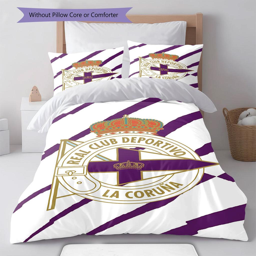 Deportivo poster Bedding Quilt Set Quilt Cover Pillowcase Home Decoration Birthday Gift (1 * duvet cover + 2 * pillowcase, without core)