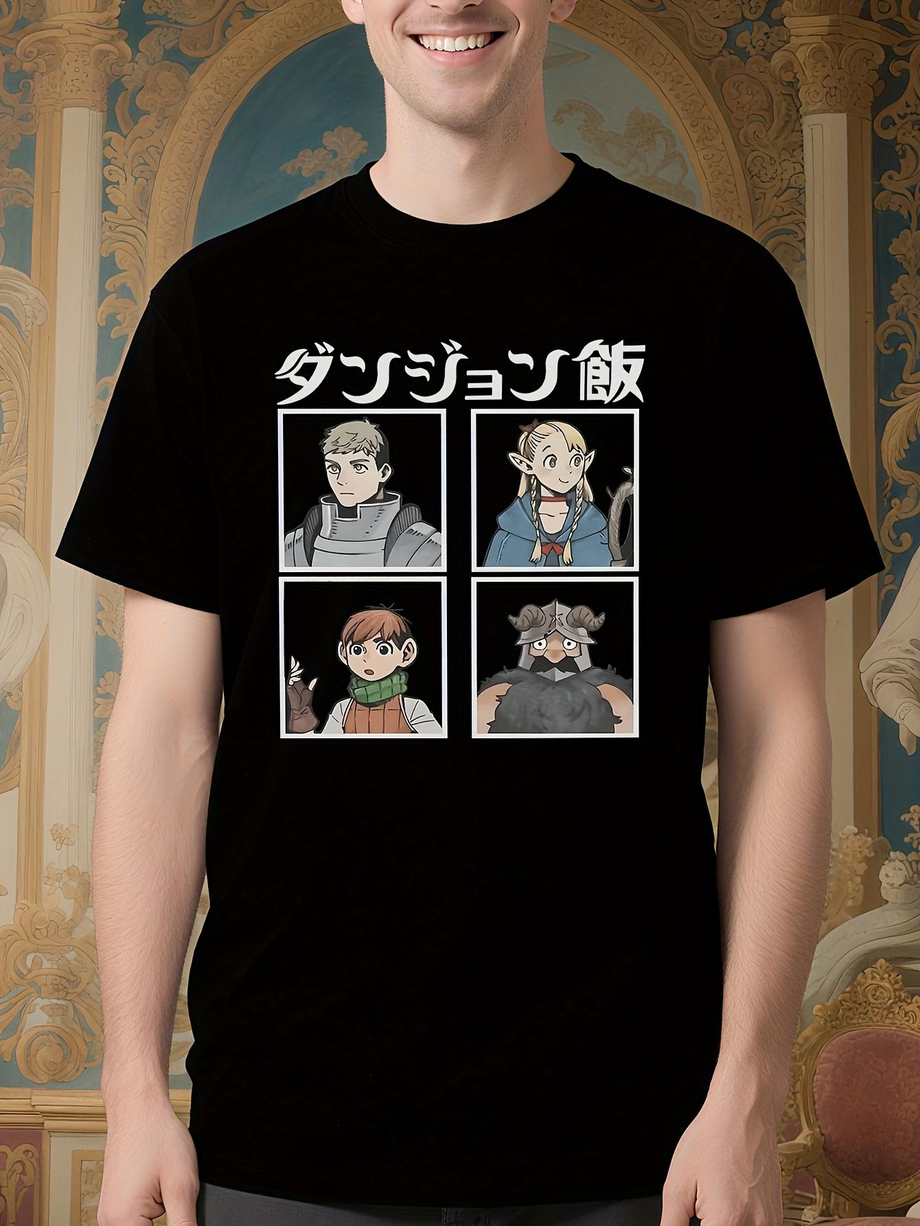 Delicious in Dungeon Monster Eater Anime Graphic Tshirt -... L