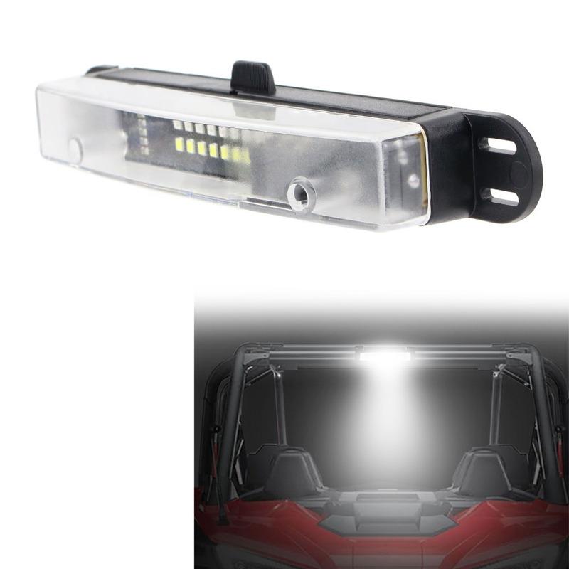 Universal Roll Bar Mount LED Work Light For UTV Polaris RZR XP Turbo Ranger General Can-Am Commander Defender Maverick Off Road