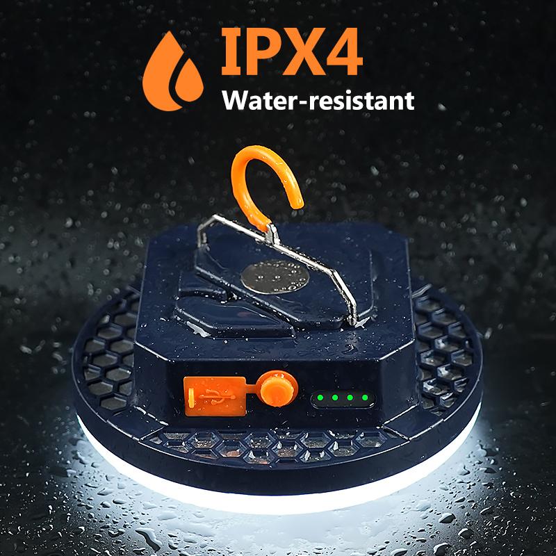 7000/10000mAh LED Tent Light Rechargeable Lantern Portable Emergency Night Market Light Outdoor Camping Bulb Lamp Flashlight Hom