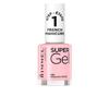 Vernis à ongle - RIMMEL LONDON - French Manicure Super Gel 091 - English Rose - Rose - Finition gel
