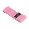 Pink Hip Resistance Bands Nonslip Inner Abrasion Resistance Lightweight Unisex Resistance Bands for