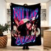 Billie Eilish Print Blanket - Soft & Comfortable, for Bedroom, Travel, Sofa, Home Decoration - Birthday Christmas Gift for Friend