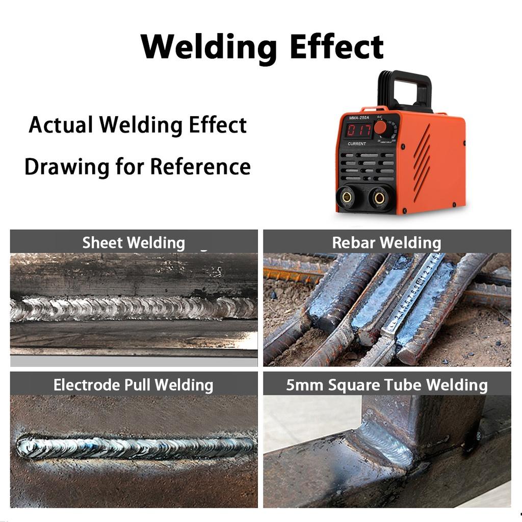 250A 6.5KVA 4000W Portable Full Automatic Welding Reverse Welder for Welding Work Inverter Electric Arc Welder Welding Machine