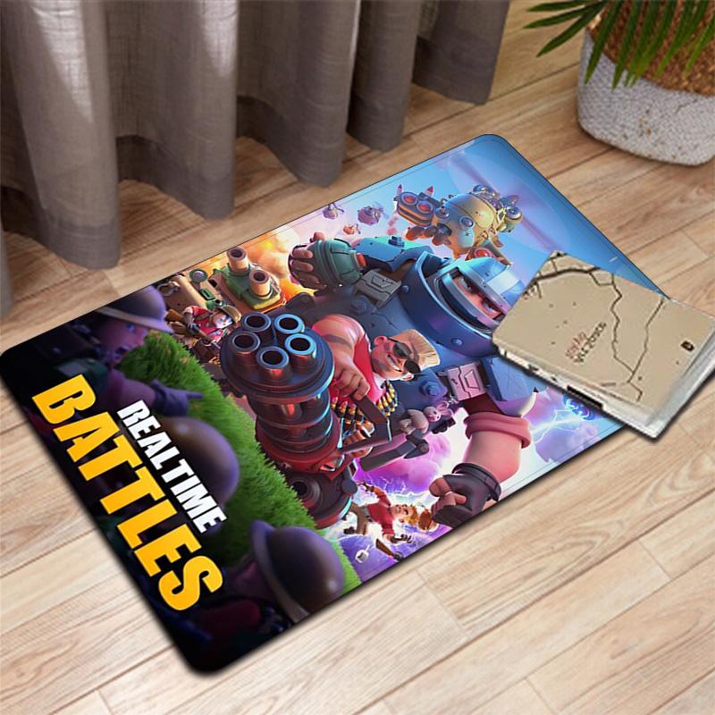 Real-time Combat Theme Rug Floor Mat for Living Room or Bedroom Soft and Comfortable Carpet a Gift for Birthday and Holiday.