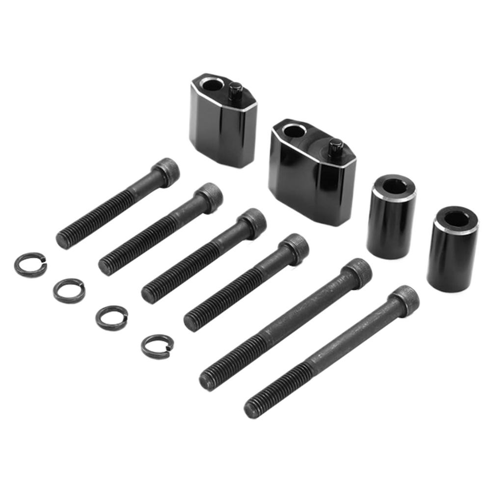 Driver Floorboard Extension Kit Floorboard Motorcycle Driver Extension Kit Footrest Spacer Extender Rustproof Pedal Extension