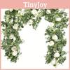 Artificial Flower Vines Wedding Table Decor With Plastic Roses For Scenes Garden