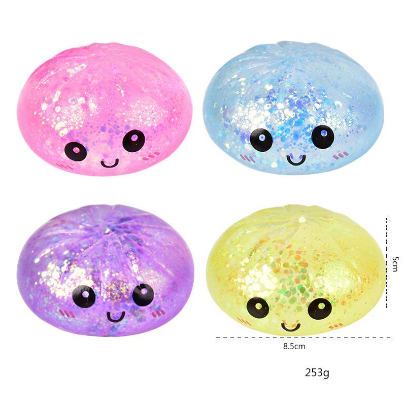 Glitter Dumpling Soft Rice Box Decor Mystery Bag Sparkling Stress Relieving Collectibles Adult Desktop Accessories Skateboard