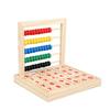 Wooden Learning Mathematics Tool Creative Early Math Learning Toy Abacus for Kids  Children