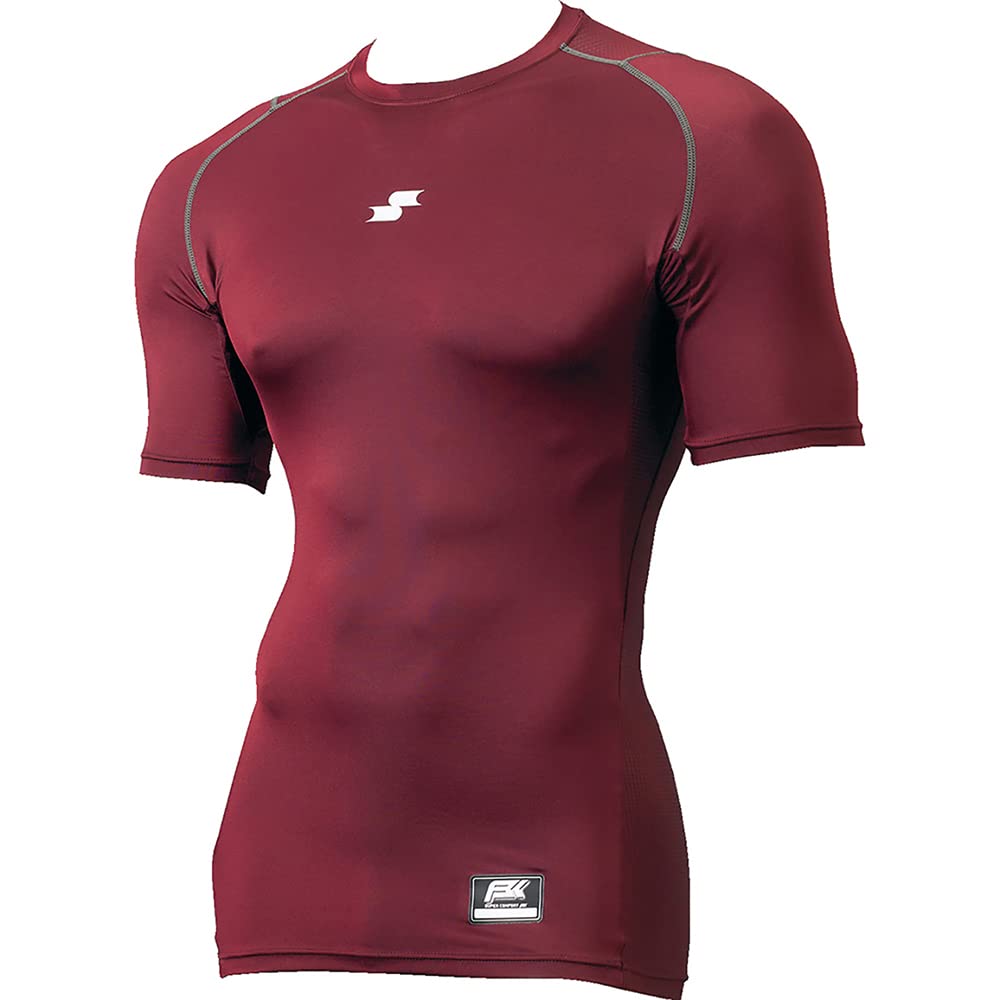 SSK Soft Fitted Undershirt SC Low-Neck Short-Sleeve