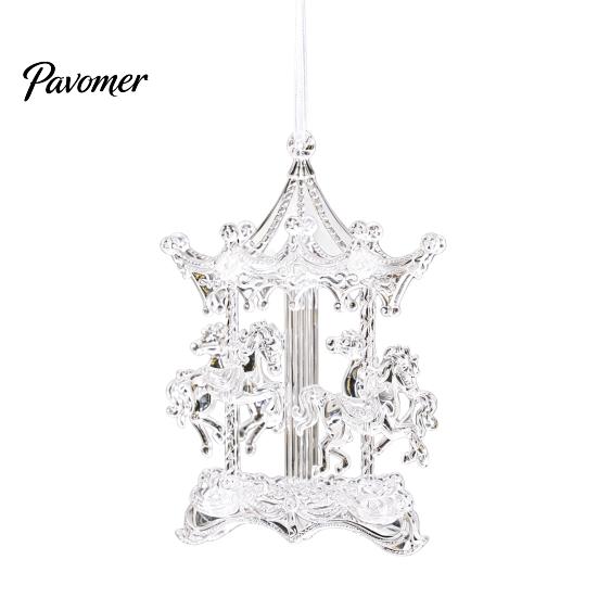 Durable Acrylic Hanging Decors Faux Crystal Christmas Ornaments, Clear Reindeer/Bell/Wreath/Wine Glass Winter Modern Holiday Ornament Collection