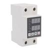 Over Under Voltage Protector AC 230V 1 63A Single Phase Adjustable Voltage Current Protective Device DIN Rail