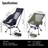 Outdoor High Back Elevation Angle Triangular Big Beach Sink Storage Bag Load Capacity 120 Kg [iClimb] Chair/chair (L), Semi-reclining Chair/chair,