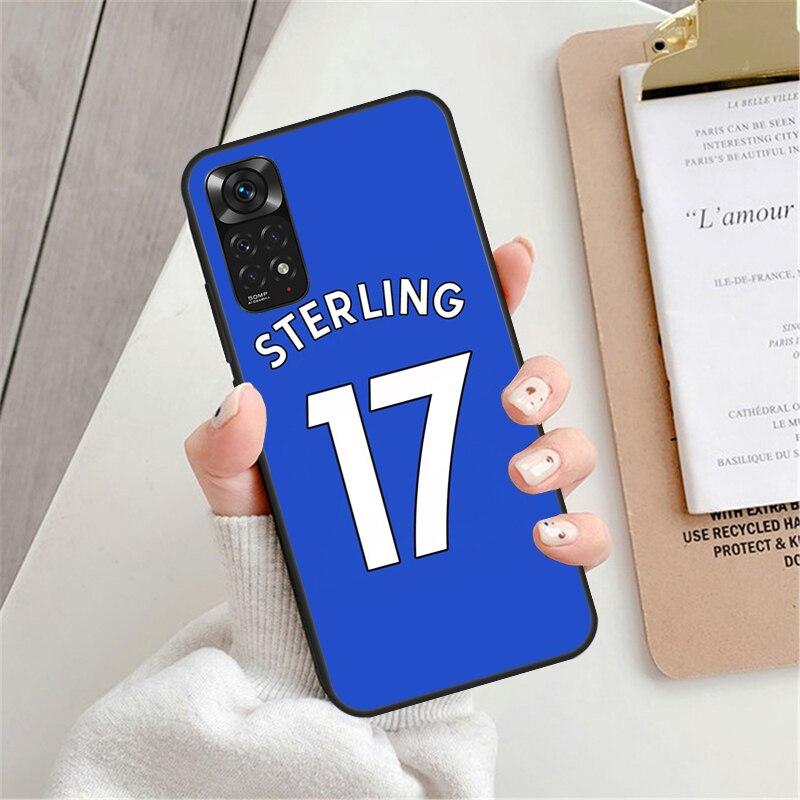 Football Player Name Number Case For Xiaomi Redmi 9 10 9C 10A 10C Cover For Redmi Note 7 8 9 10 11 Pro 8T 9S 10S 11S