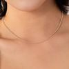 925 Silver Double-Cut Chain Silver Necklace