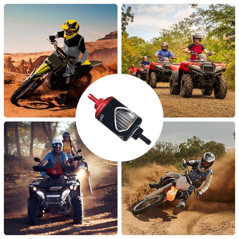 Motorbike Oil Filter High-flow Oil Filter Stainless Steel Core Solid Motorcycle Carburetor Quick Inspection Accurate Structure