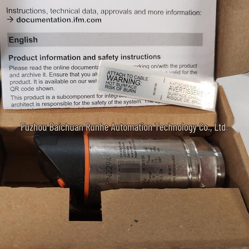 PN2294/PN2296 ifm Brand New Pressure Sensor with Display - In Stock PN2296