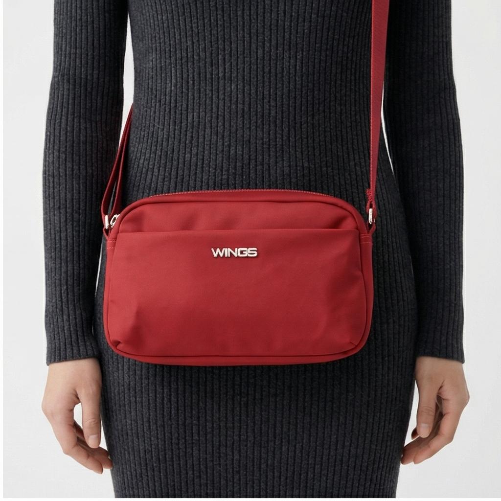 Wings Rosella Small Women' Sports Bag Shoulder Bag Dark Red
