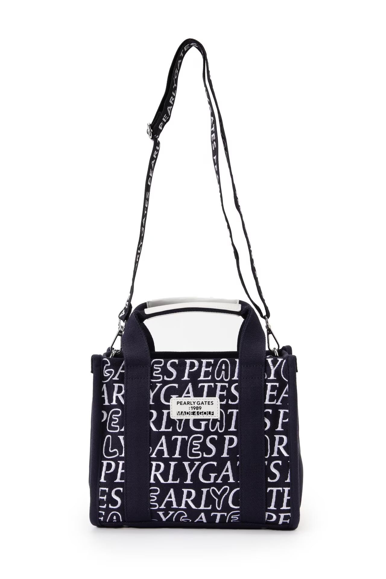 

Cart bag logo shoulder Golf round FR [Pearly Gates] (MIX pattern/removable belt) / / 053-4281701 121_Navy