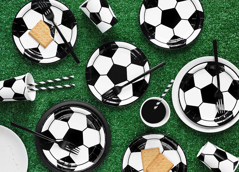 Football Cups Birthday World Cup 260ml 6 Pcs