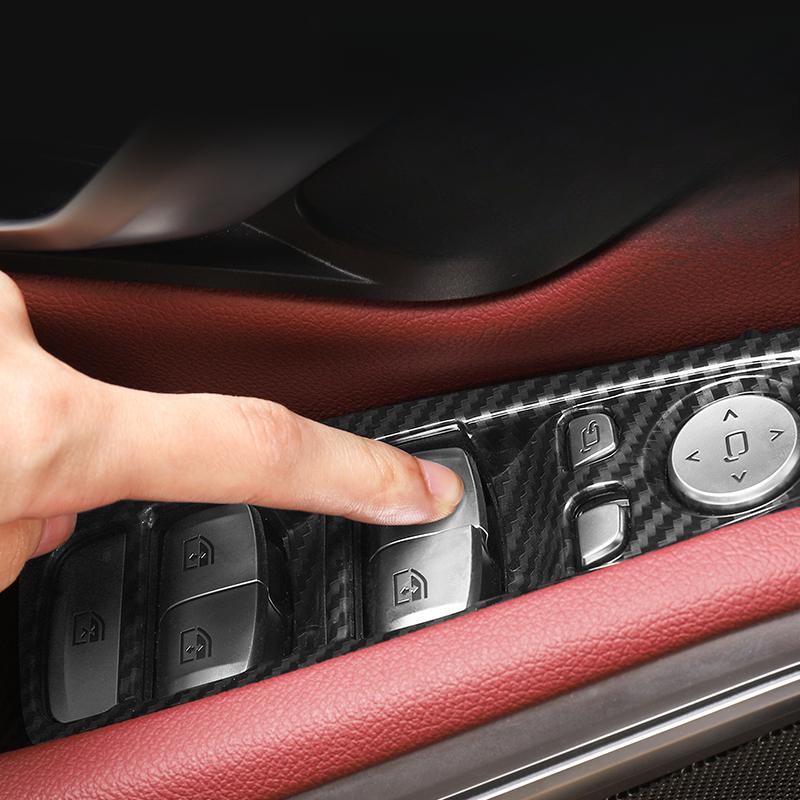 Fensterschalter-Bedienfeld - Kratzfeste Abdeckungen für das Bedienfeld für Premium BMW 5er Serie 525Li 530Li & X3/iX3 (Modelle 2018-2024) Werkzeuge