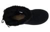 UGG Mini Continuity Bow Fleece Lined Black Women's 1110705-BLK