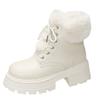 Fashionable versatile new autumn winter warm women's cotton shoes casual comfortable non slip soft soled women's boots