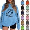 Unisex Lightweight Long Sleeve Crewneck Sweatshirt with Stylish Print