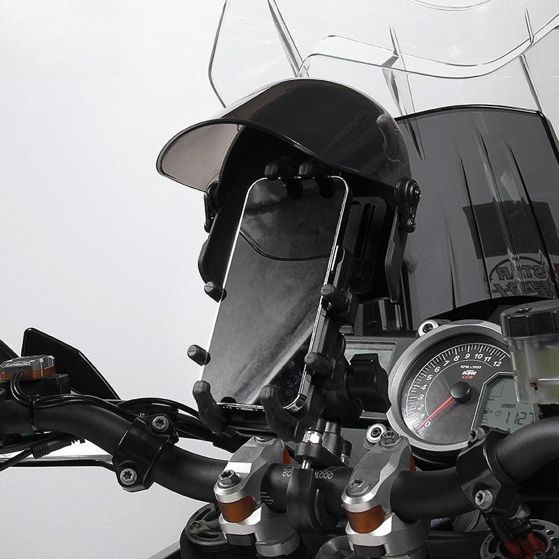 Nstar Navigation Mobile Phone Holder Helmet Sunshade Battery Car Waterproof Rider Motorcycle Holder Mobile Phone Rain Cover