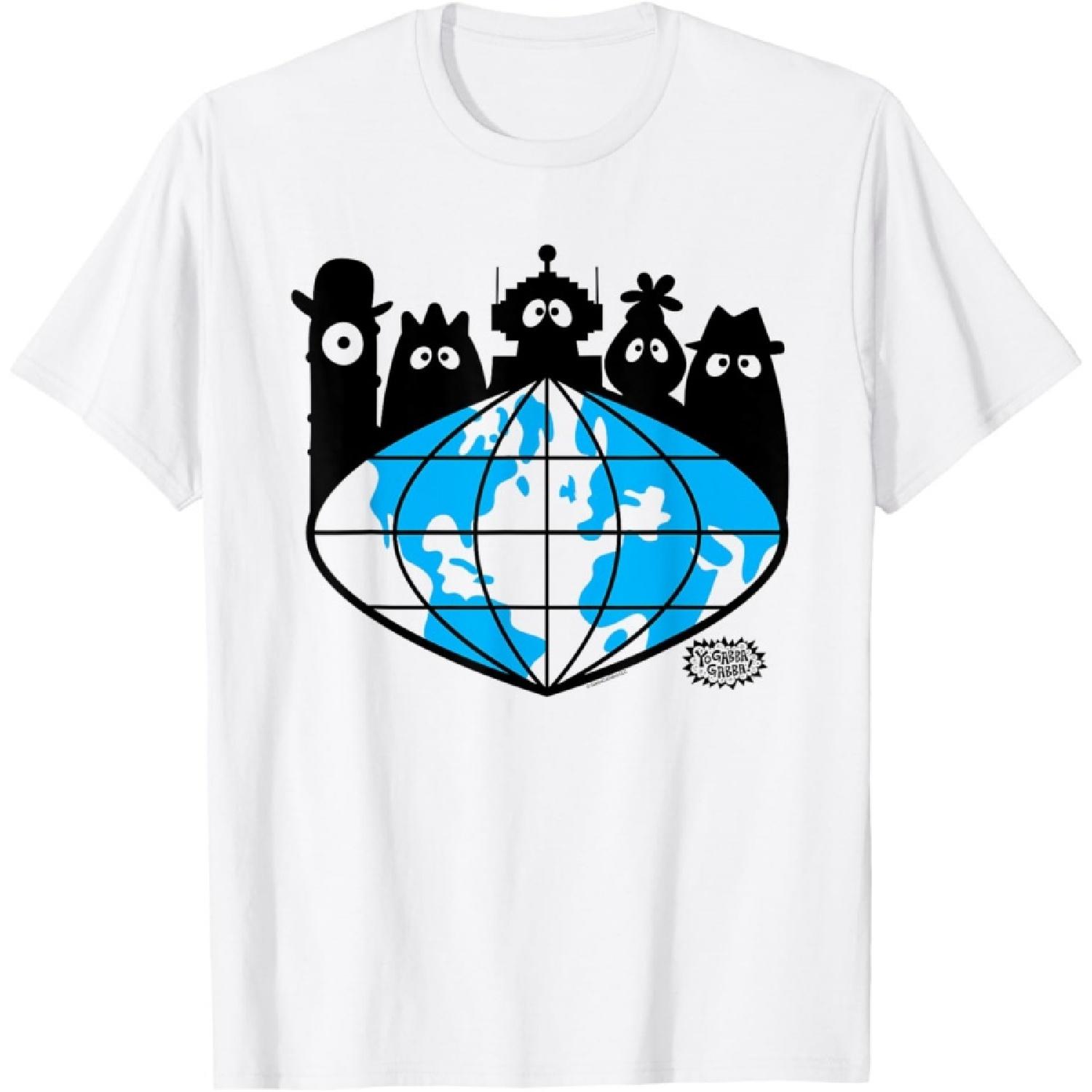 Футболка с логотипом и силуэтами из телешоу S