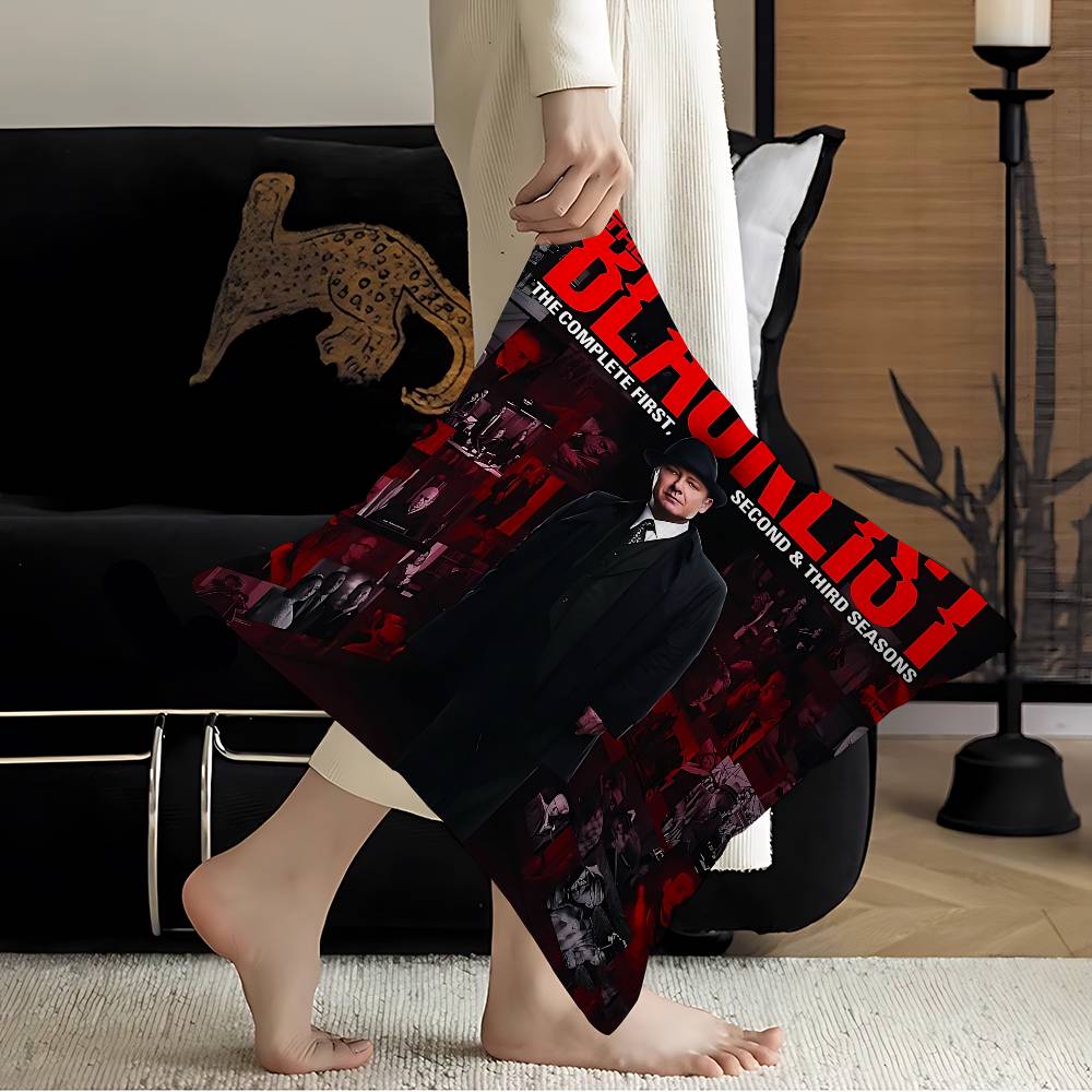 

TV The Blacklist Stitch Lucky Dragon Pillow Cover Sofa Cushion Cover Home Room Decoration Children Gift 30cmx30cm