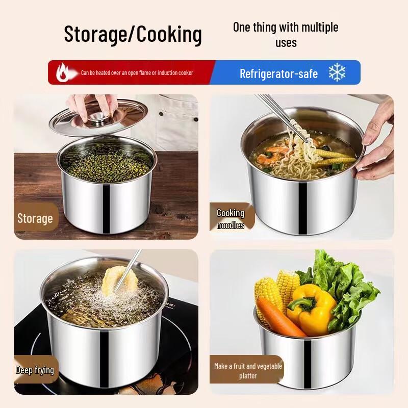 Halu Stainless Steel Condiment Jars with Lids