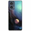 For Moto Edge 50 Fusion Case Silicone Space Animal TPU Soft Black Cover For Motorola Edge 50 Fusion Cases 50Fusion Cool TPUCover